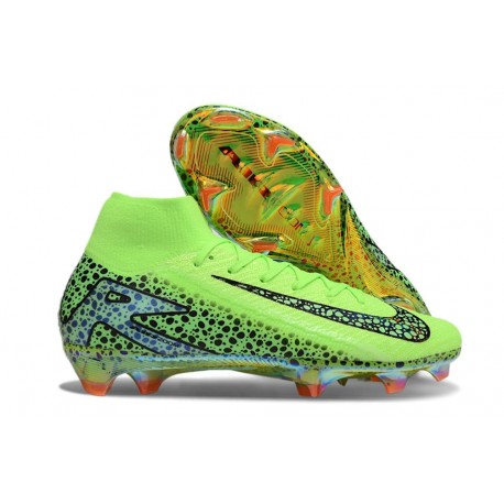 Nike Air Zoom Mercurial Superfly X Elite FG Zielony Czarny