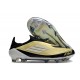 Buty Piłkarskie adidas F50 Elite Laceless FG Miedź Czarny Biały