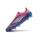 Buty Piłkarskie adidas F50 Elite Laceless FG Niebieski Biały Różowy