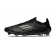 Buty Piłkarskie adidas F50 Elite Laceless FG Czarny