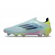 Buty Piłkarskie adidas F50 Elite Laceless FG Niebieski Zawistny