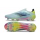 Buty Piłkarskie adidas F50 Elite Laceless FG Niebieski Zawistny