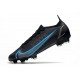 Buty Nike Mercurial Vapor 14 Elite FG Czarny Niebieski