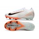 Nike Zoom Mercurial Vapor 16 Elite FG Biały Pomarańczowy Czarny