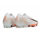 Nike Zoom Mercurial Vapor 16 Elite FG Biały Pomarańczowy Czarny