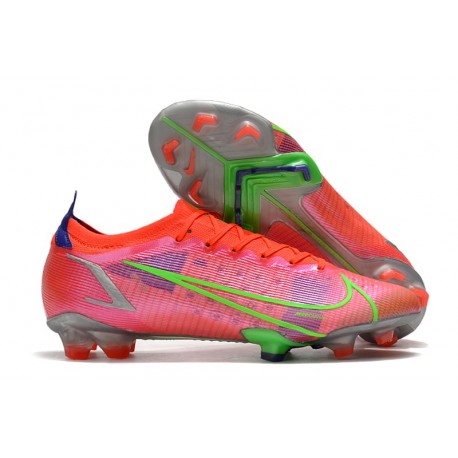 Nike Korki Mercurial Vapor XIV Elite FG Czerwony Srebro Zielony