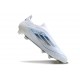 Buty Piłkarskie adidas F50 Elite Laceless FG Biały Niebieski