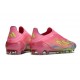 Buty Piłkarskie adidas F50 Elite Laceless FG Różowy Zawistny Fioletowy