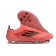 Buty Piłkarskie adidas F50 Elite Laceless FG Pomarańczowy Czarny