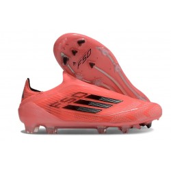 Buty Piłkarskie adidas F50 Elite Laceless FG Pomarańczowy Czarny