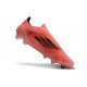 Buty Piłkarskie adidas F50 Elite Laceless FG Pomarańczowy Czarny