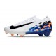 Nike Zoom Mercurial Vapor 16 Elite FG Biały Niebieski Czarny