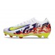 Nike Zoom Mercurial Vapor 16 Elite FG Biały Zawistny Fioletowy Czerwony