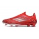 Buty Piłkarskie adidas F50 Elite Laceless FG Czerwony Srebro