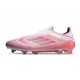 Buty Piłkarskie adidas F50 Elite Laceless FG Różowy Biały