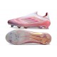 Buty Piłkarskie adidas F50 Elite Laceless FG Różowy Biały