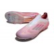 Buty Piłkarskie adidas F50 Elite Laceless FG Różowy Biały