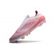 Buty Piłkarskie adidas F50 Elite Laceless FG Różowy Biały