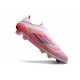 Buty Piłkarskie adidas F50 Elite Laceless FG Różowy Biały