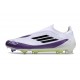 Buty Piłkarskie adidas F50 Elite Laceless FG X Messi Biały Czarny Fioletowy