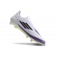 Buty Piłkarskie adidas F50 Elite Laceless FG X Messi Biały Czarny Fioletowy