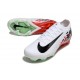 Nike Zoom Mercurial Vapor 16 Elite FG Biały Czarny Czerwony