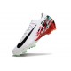 Nike Zoom Mercurial Vapor 16 Elite FG Biały Czarny Czerwony