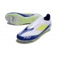 Buty Piłkarskie adidas F50 Elite Laceless FG Biały Niebieski Zawistny