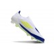 Buty Piłkarskie adidas F50 Elite Laceless FG Biały Niebieski Zawistny