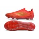 Buty Piłkarskie adidas F50 Elite Laceless FG Czerwony Złoto