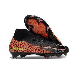 Nike Air Zoom Mercurial Superfly X Elite FG Czarny Pomarańczowy Zawistny