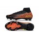 Nike Air Zoom Mercurial Superfly X Elite FG Czarny Pomarańczowy Zawistny