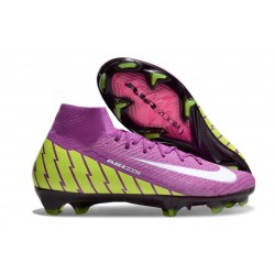 Nike Air Zoom Mercurial Superfly X Elite FG Fioletowy Zawistny Biały