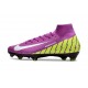 Nike Air Zoom Mercurial Superfly X Elite FG Fioletowy Zawistny Biały
