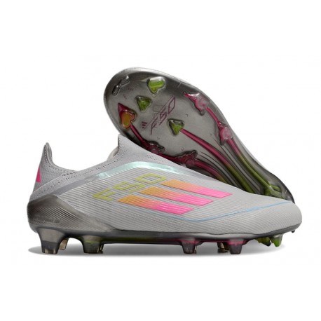 Buty Piłkarskie adidas F50 Elite Laceless FG Wilczy Różowy