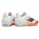 Buty Piłkarskie adidas F50 Elite Laceless FG Biały Czerwony Czarny