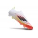 Buty Piłkarskie adidas F50 Elite Laceless FG Biały Czerwony Czarny