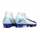 Nike Air Zoom Mercurial Superfly X Elite FG Biały Niebieski Czarny