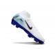 Nike Air Zoom Mercurial Superfly X Elite FG Biały Niebieski Czarny