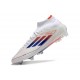 adidas F50 Elite Mid FG Biały Czerwony Niebieski