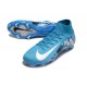 Nike Zoom Mercurial Superfly 10 Elite FG Niebieski Biały