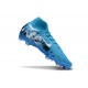 Nike Zoom Mercurial Superfly 10 Elite FG Niebieski Biały