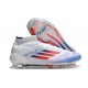 adidas F50 Elite Mid FG Biały Czerwony Niebieski