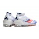 adidas F50 Elite Mid FG Biały Czerwony Niebieski