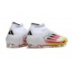 adidas F50 Elite Mid FG Biały Czerwony Zawistny
