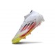 adidas F50 Elite Mid FG Biały Czerwony Zawistny