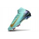 Nike Zoom Mercurial Superfly 10 Elite FG Niebieski Złoty