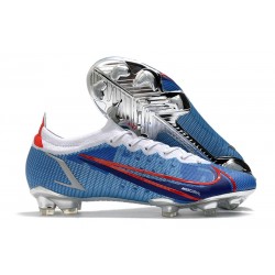 Nike Korki Mercurial Vapor XIV Elite FG Niebieski Czerwony Srebro