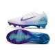 Nike Zoom Mercurial Vapor 16 Elite FG Biały Niebieski Fioletowy