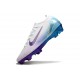 Nike Zoom Mercurial Vapor 16 Elite FG Biały Niebieski Fioletowy